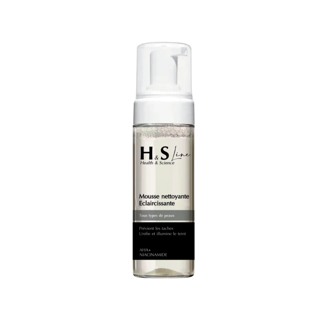 H&S LINE MOUSSE NETTOYANTE ECLAIRCISSANT